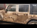Boll amurlu off road 4x4 jeep yikadik  washing jeep in a mud detailing deep clean