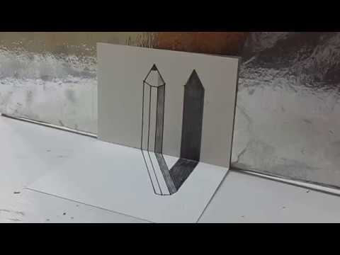 cráneo Sudor Feudal Aprender a dibujar en 3d paso a paso - YouTube