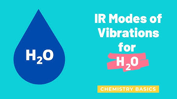 IR Modes of Vibrations for H2O | Water Molecule