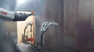 Irb 580 painting robot robot studio