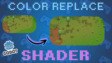 Smooth Grass Color Transitions Between Biomes - Godot Shader Trick