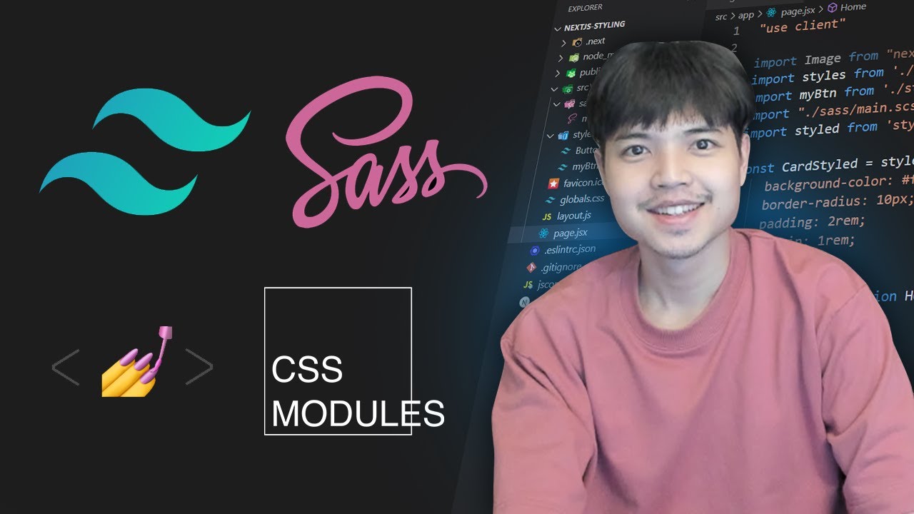 5 วิธีเขียน CSS ใน NextJS 😎💯 - YouTube