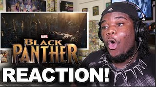 BLACK PANTHER TEASER : REACTION & REVIEW!