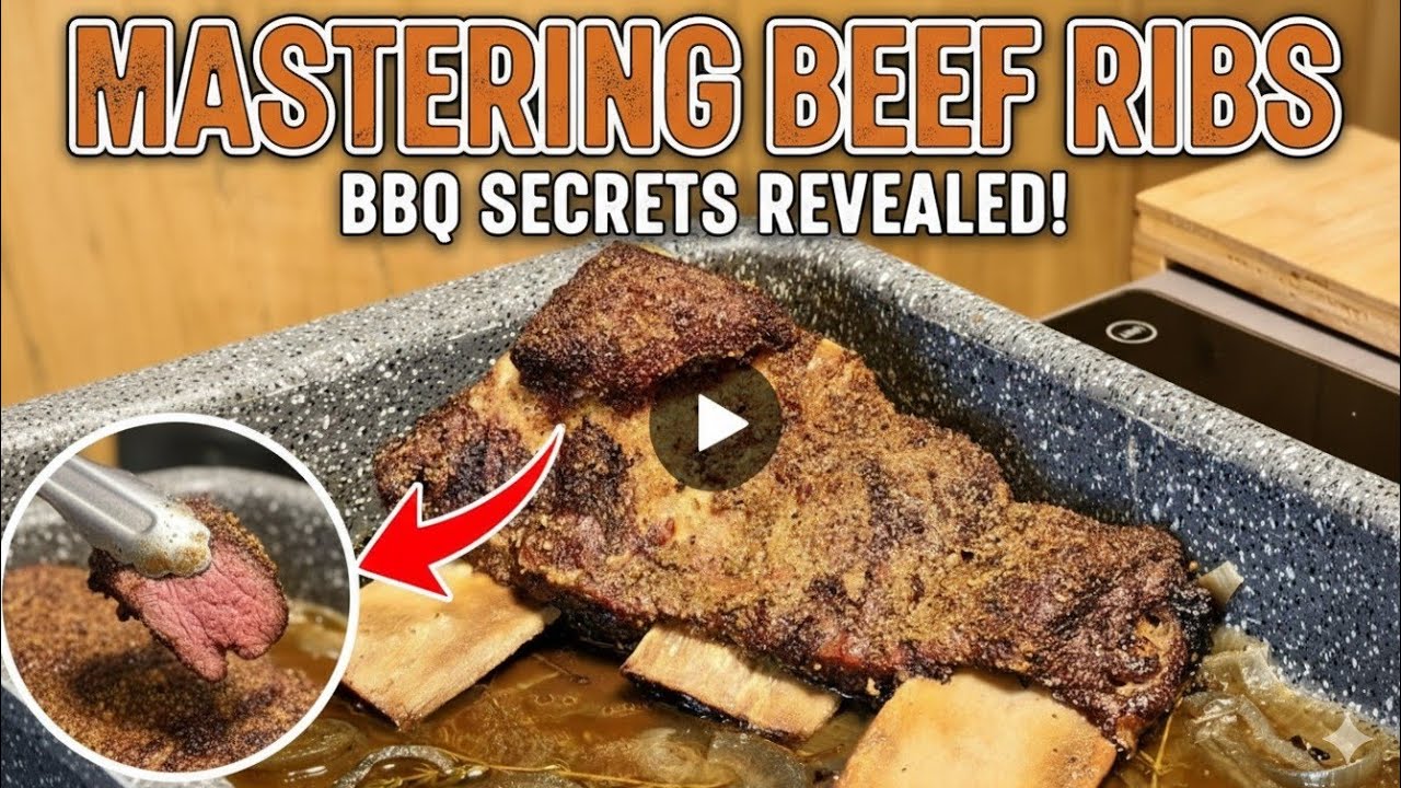 The SECRET to Butter-Tender Beef Ribs 🧈