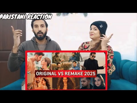 ORIGINAL VS REMAKE 2025 ALL IN ONE BOLLYWOOD REMAKE HINDI SONGS 2025 |PAKISTANI REACTION 