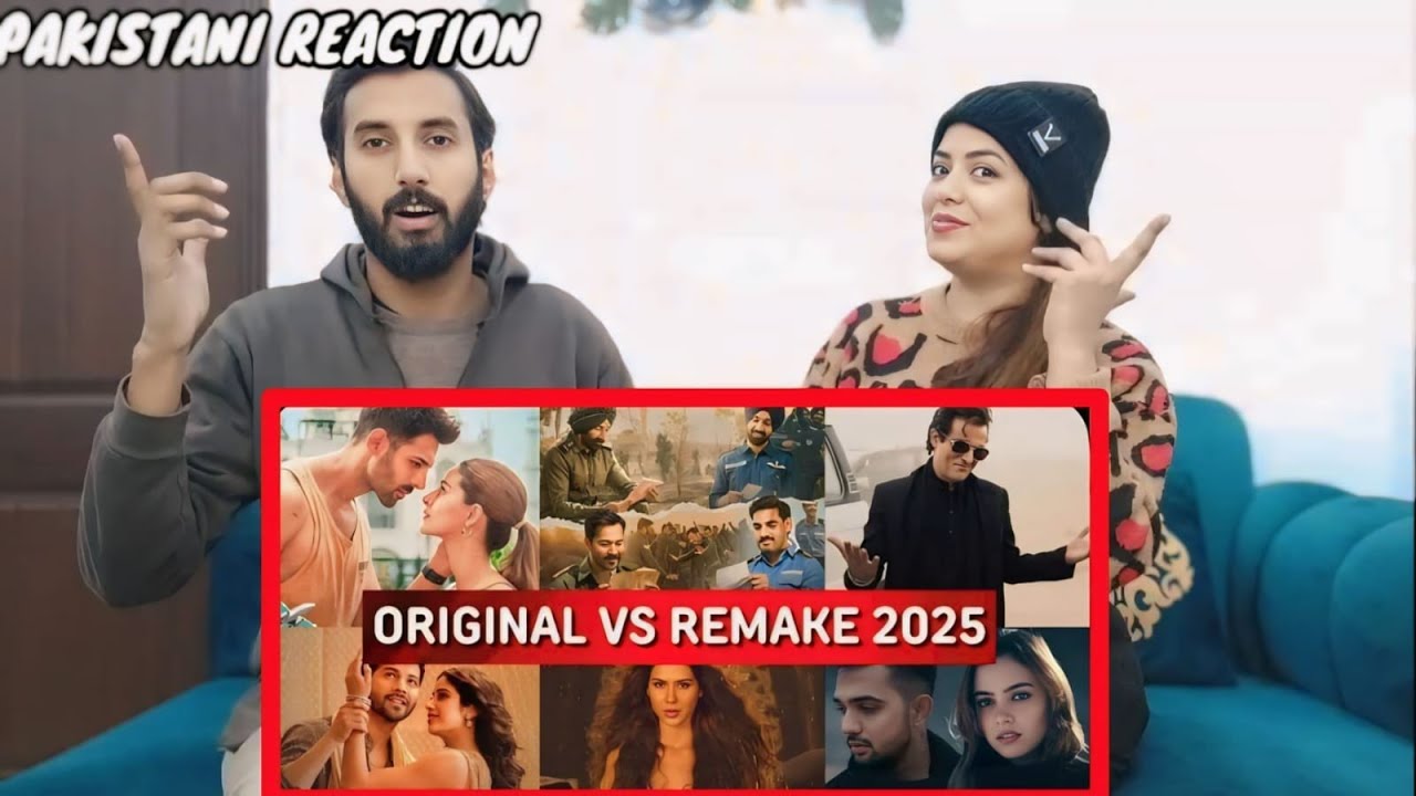 ORIGINAL VS REMAKE 2025 ALL IN ONE BOLLYWOOD REMAKE HINDI SONGS 2025 |PAKISTANI REACTION 