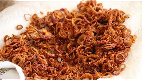 Hanh Phi (Crispy Shallots) Recipe