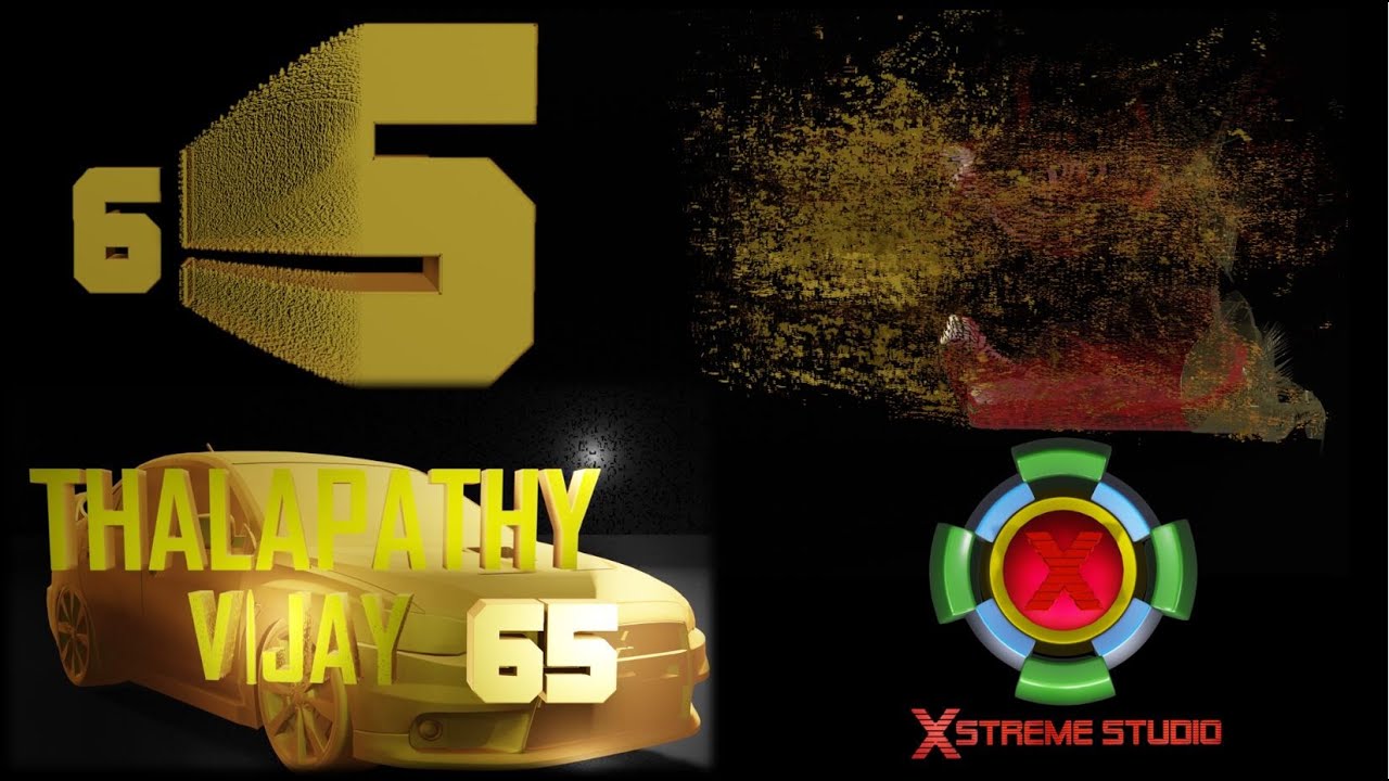 Thalapathy 65 | Mass Poster | Thalapathy Vijay | XStremeStudio