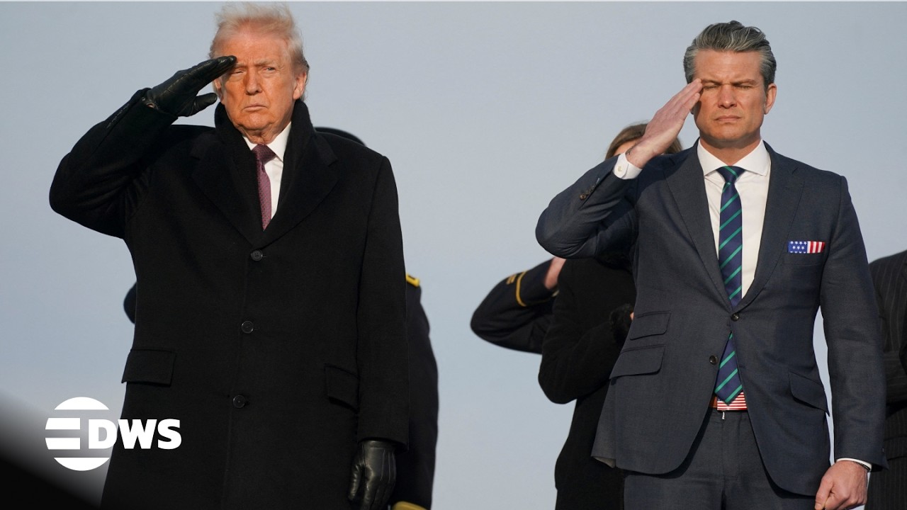 FULL SOLEMN TRIBUTE: U.S. President Donald Trump Honours Fallen Iowa National Guard Soldiers | AC15