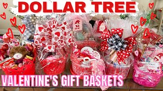 Dollar Tree Gift Baskets | Valentine's Gift IDEAS 2021