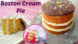 Boston Cream Pie | Quarantine Caking | Marisha's Couture Cakes