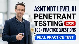 Crack 2026 ASNT NDT Level III PT Exam! 100 Free Liquid Penetrant Practice Questions 🔥 Guide