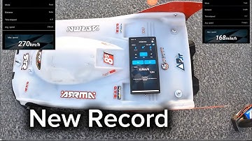 Arrma limitless GT 8s speedrun new record 270km/h==168 mph