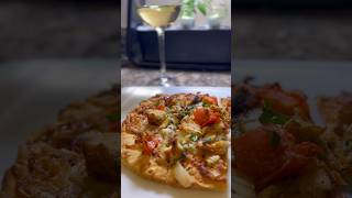 Flatbread Pizza with Fresh Basil from AeroGarden #cooking