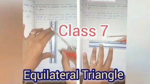 To construct an equilateral triangle when altitude is given