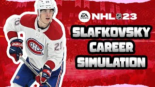 Juraj Slafkovsky FULL Career Simulation (NHL 23)