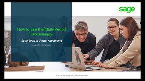 Sage 50cloud Pastel (ZA) - How do I use Multi Period Processing?