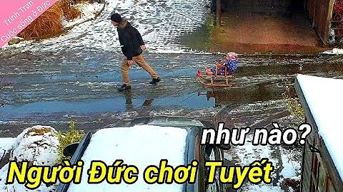 Tất niên tuyết rơi ở Đức | First winter snow | Cảnh đẹp mùa đông | Cuộc sống ở Đức #198