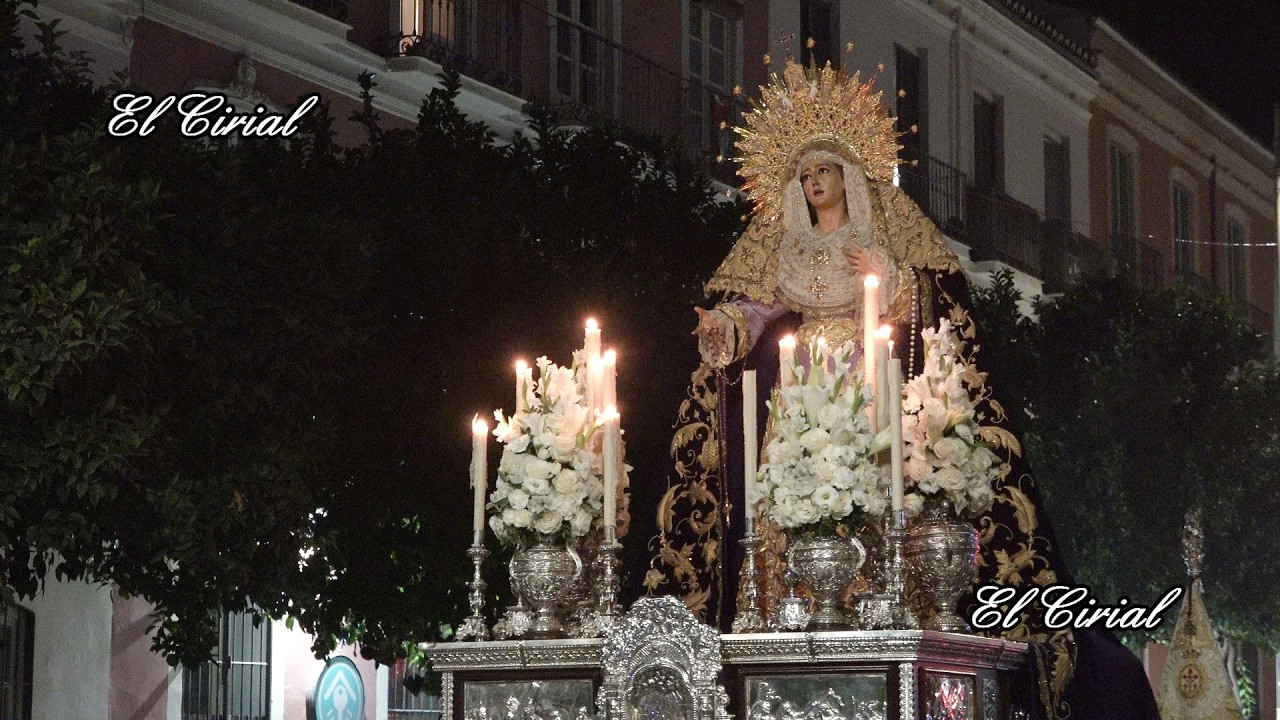 VIRGEN DE GRACIA TRASLADO A CASA HERMANDAD MALAGA 2026 RECORRIDO COMPLETO 4K