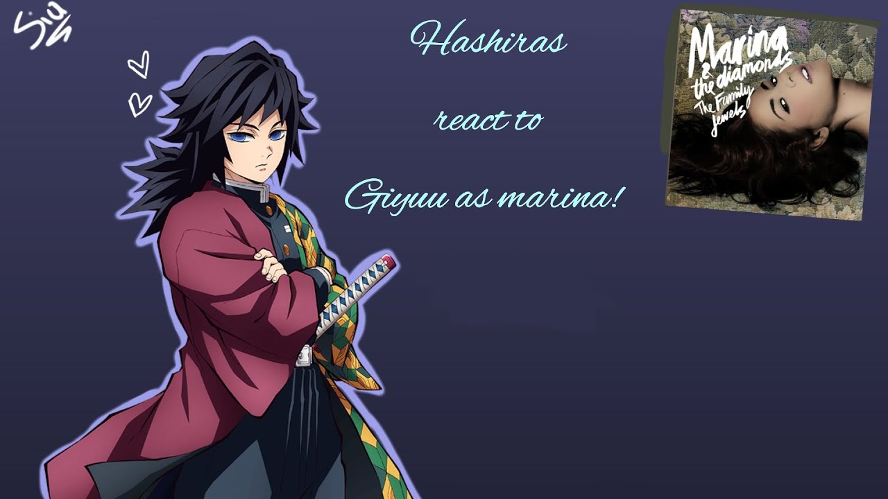 Hashiras react to Giyuu as Marina! /FINISHED/🍋‍🟩