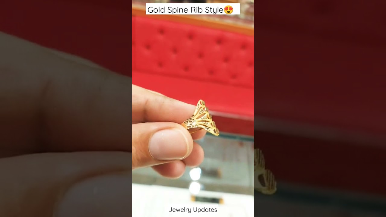 New Gold Ring Designs Casual party wear Ring jewellery 😍 