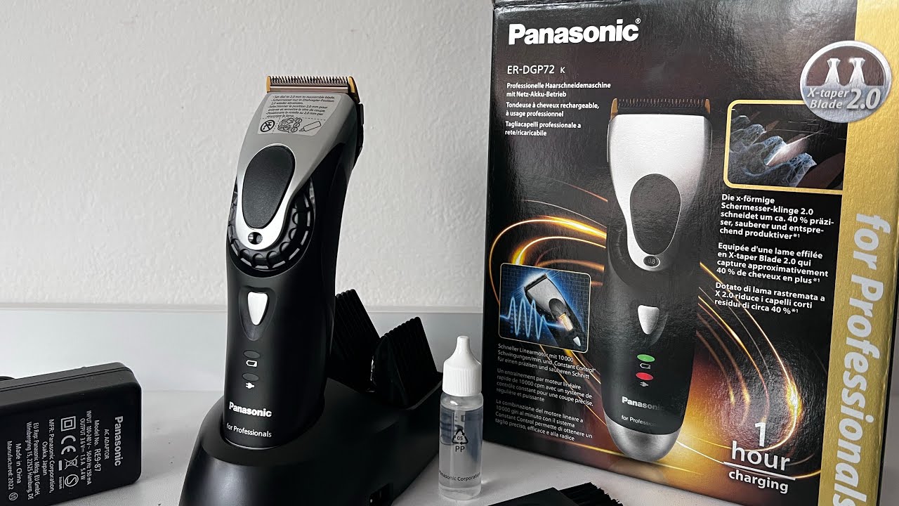 Panasonic ER-DGP72 K Taglia capelli professionale rete /ricaricabile  Professionelle 