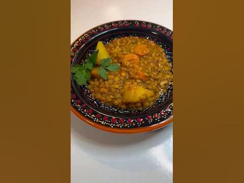 🥕Lentilles à la marocaine au Cookeo.. #lentilles #lhedess #lentille #