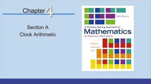RNS Section A (Clock Arithmetic)