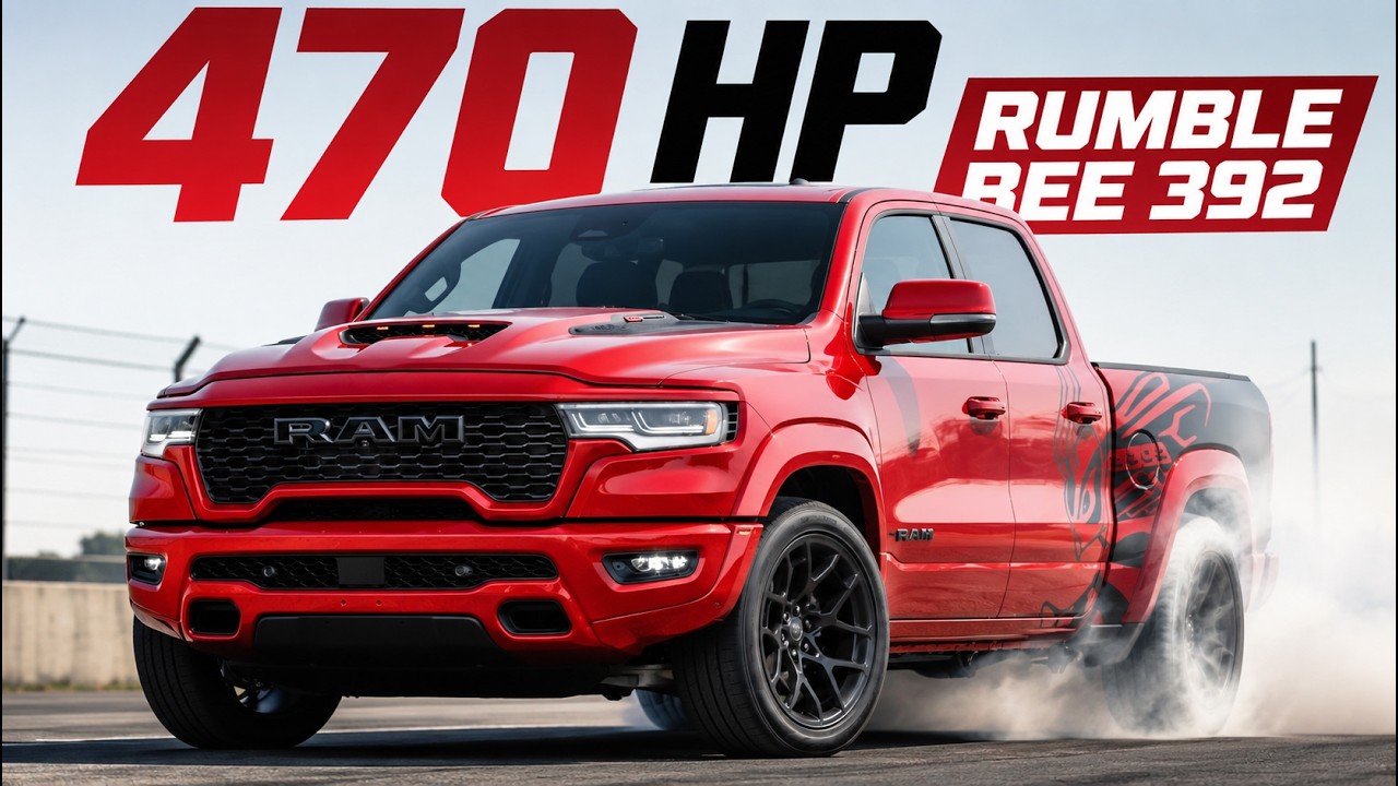 Direct Connection Rumble Bee 2027 Ram 1500 Rumble Bee 392 Brings Back Real Muscle Trucks - YouTube