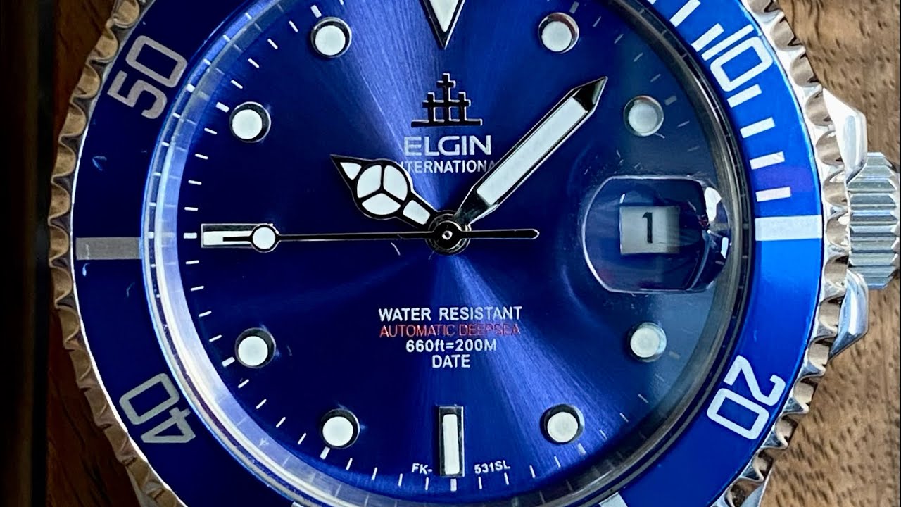 エルジン - ELGIN Yahoo!オークション DEEP Elgin メンズ腕時計 1円