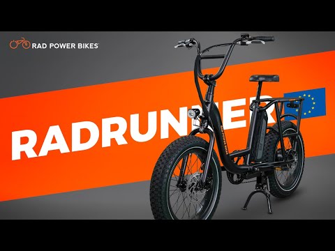 European Spec RadRunner Electric Utility Bike | EU Promo
