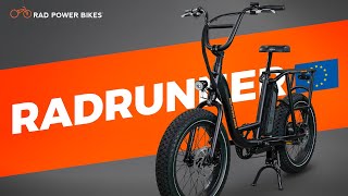 European Spec RadRunner Electric Utility Bike | EU Promo