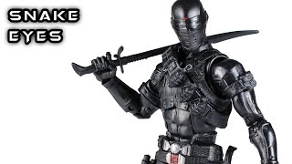 Classified Series SNAKE EYES G.I. Joe Action Figure Review