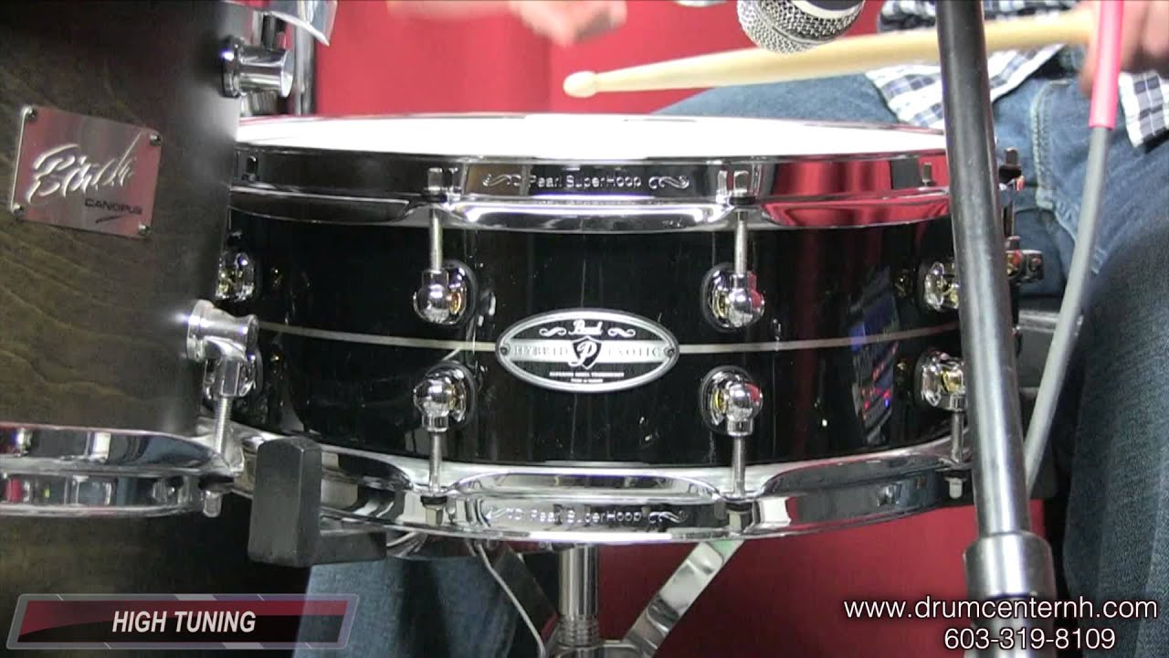 Pearl Kapur/Fiberglass Hybrid Exotic Snare Drum 5x14