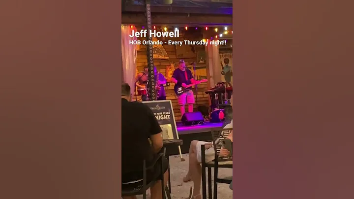 Dont miss Jeff Howell at HOB Orlando, every Thursd...