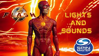 Spin Master The Flash Movie: 12 inch Speed Force The flash with lights and sounds figure review