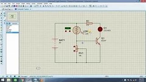 Automatic Night Light-- Proteus