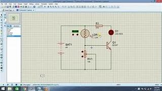 Automatic Night Light-- Proteus
