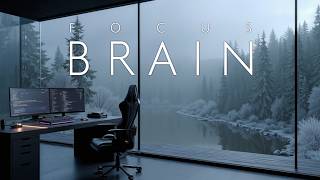 Brain Focus | Minimal Electronic Deep Focus ~ Work Music for Concentration & Coding Flow Wealth