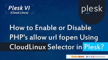 How to Enable or Disable PHP