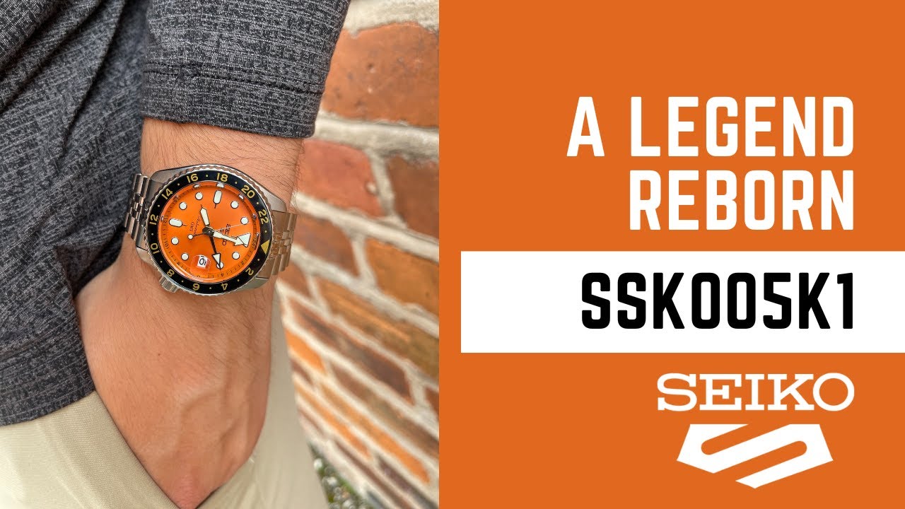 Seiko release of the year! Seiko SSK005K1 GMT - WatchNation UK Exclusive -  YouTube