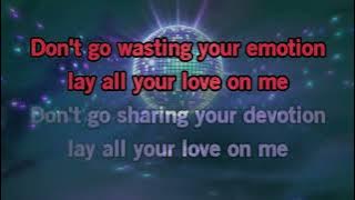 [KaraMetal] Avantasia - Lay All Your Love On Me (ABBA Cover Karaoke)