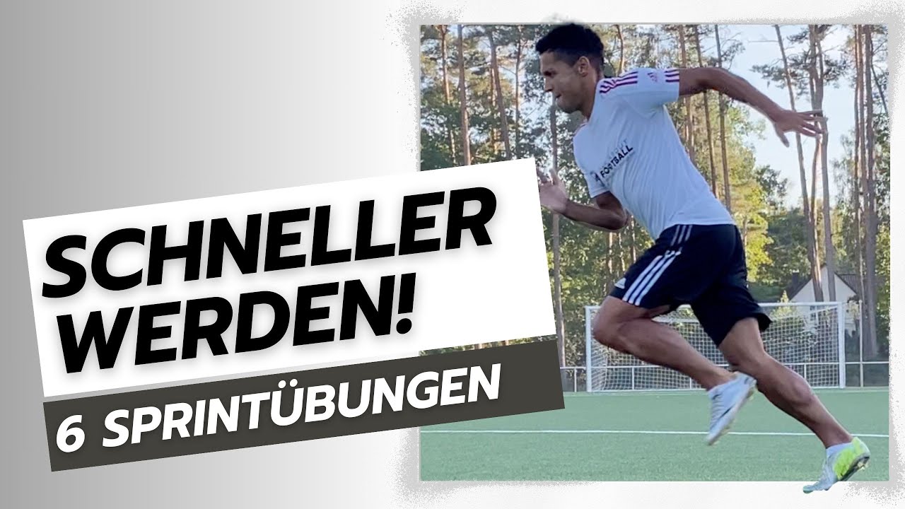 Schnelligkeit Trainieren übungen Für Zuhause 6 Sprintübungen für SCHNELLIGKEIT und ANTRITT I Sprinttraining für
