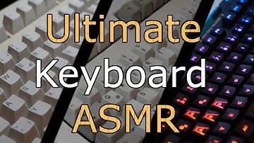 [ASMR] 3 Mechanical Keyboard Sounds! (Clicky, Linear, Tactile) [Typing, No Talking]