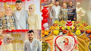 حفلة عيد ميلاد ال21 سنة لروبالين لايف 🎊 وحضور العيلة كلها😊