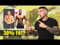 Go from 30 body fat to 10 body fat men over 40
