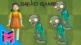 Plants VS Zombies Squid Game Animation Cartoon