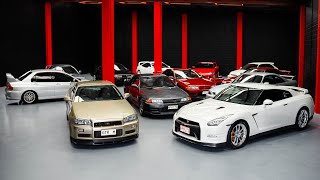 This is what $1,000,000  in JDM cars looks like