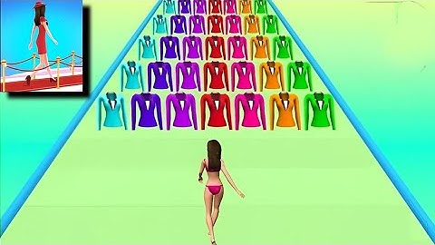 Clothes run game 🎮Mix Levels Walk through (Android, ios Mobile game)