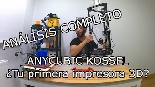 Analisis Completo Anycubic Kossel Impresora 3D por 150€ - ¿Primera impresora  3D? - Gearbest.com - YouTube